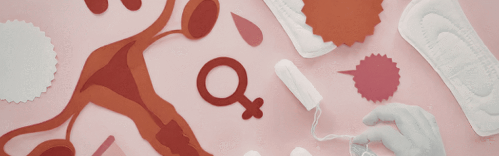 menstrual cycle pads woman